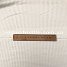 Трикотаж Мустанг (Лапша) рубчик Білий, фото 2