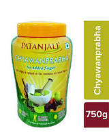 Чаванпраш без цукру Чаванпрабха 750г Патанджали, chyawanprabha Patanjali Chyawanprash sugar free, Аюрведа