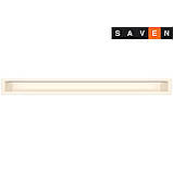 Вентиляційна решітка для каміна SAVEN Loft 90х1000 кремова, фото 2