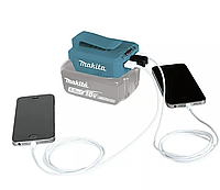 USB зарядное, адаптер для аккумулятора Makita ADP05