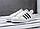 Adidas Superstar White Black White Gold жіночі білі кросівки, фото 4