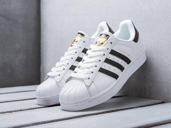 Adidas Superstar White Black White Gold Im polli 124487702