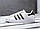 Adidas Superstar White Black White Gold жіночі білі кросівки, фото 3
