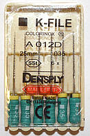 K-File 25 мм, пак.6шт, No035, Dentsply Maillefer