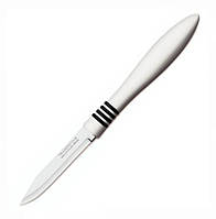 Tramontina 23461/283 набор ножей для овощей Cor&Cor 76мм 2шт с белой ручкой