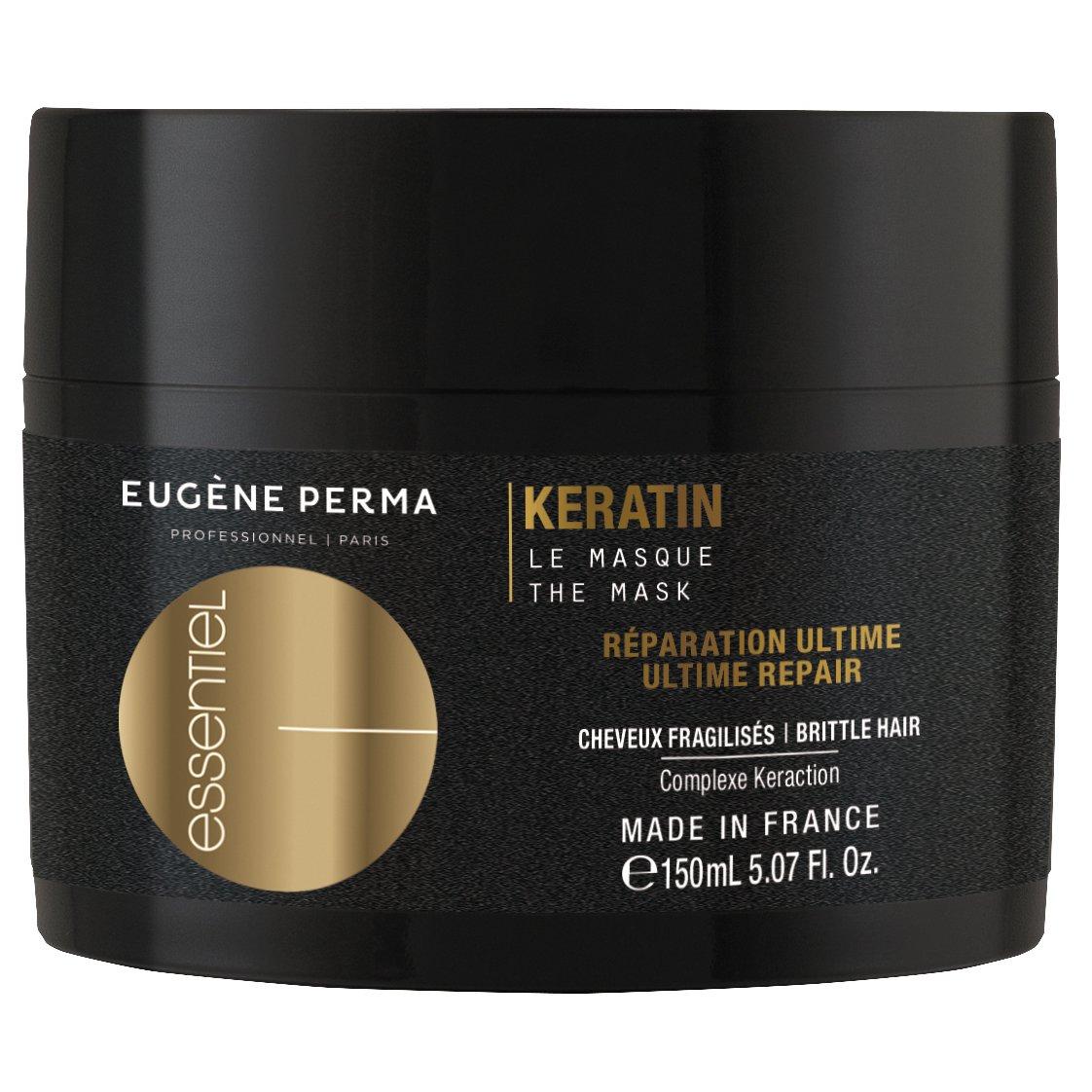 Маска для Ламкого Пошкодженого волосся Eugene Perma Professionnel Paris Essentiel Keratin Gold 150 мл, 500 мл