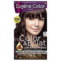 Стойкая Краска без Аммиака Eugene Color Paris Color & Eclat 74 Каштановый Мокка 115 мл