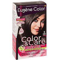 Стійка Фарба без Аміаку Eugene Color Paris Color & Care 3 Темний Шатен 125 мл