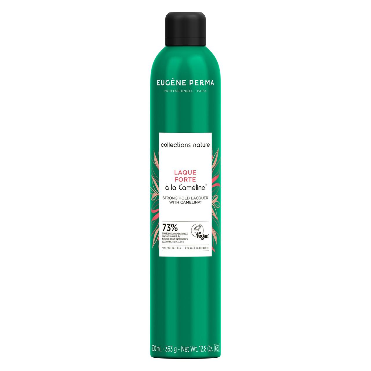 Лак для волосся Сильної Фіксації з БІО Камелією Eugene Perma Collections Nature Laque Forte 500 мл