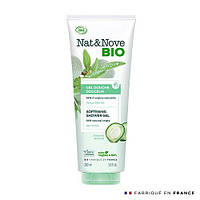 Гель для Душу Пом'якшуючий Мигдаль Eugene Рerma Paris Nat&Nove BIO 250 мл