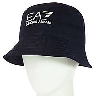Летняя панама с логотипом Armani EA7 Армани мужская женская Темно-синий