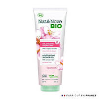 Гель для Душу Зволожуючий Квіти Вишні Eugene Рerma Paris Nat&Nove BIO 250 мл