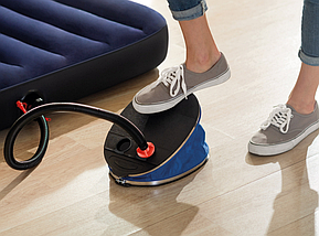 Насос ножний Intex 68610 (5л) Повітряний Інтекс для басейну, матраца і човнів, фото 5