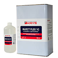 KRYS INJECT FLEX 1C - 1-компонентна еластична ін'єкційна піна. Комплект 10 кг + 1 л