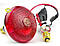 Лампа інфрачервона дзеркальна (пресованоое скло) 250Вт червона, фото 4