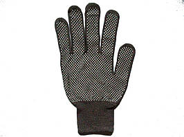 Рукавички нейлонові мікроточка сірі