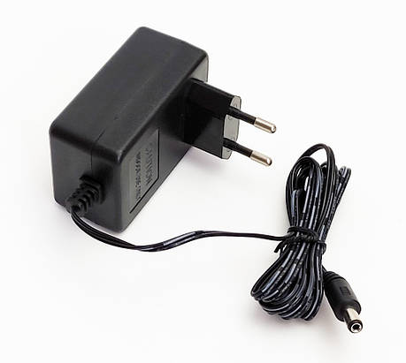 Зарядний пристрій для дитячого електромобіля Bambi 15 V 1000 mah (Для 12V акумуляторів) штекер 5 мм, фото 1