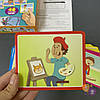 Набір карток для розвитку мовлення "Склади розповідь" (6 сцен, 48 карток) Lakeshore, фото 7