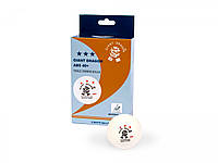 Мячи для настольного тенниса Giant Dragon 6шт белые, Мячики для настольного тенниса, Мячи для игры с ракеткой