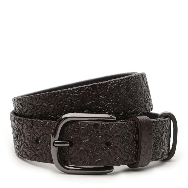 Женский кожаный ремень V1100GX26-brown, фото 1