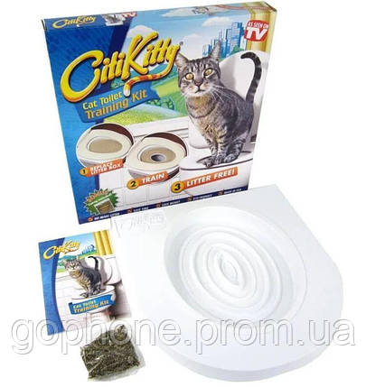 Система привчання кішок до унітазу Citi Kitty Cat Toilet Training, фото 2