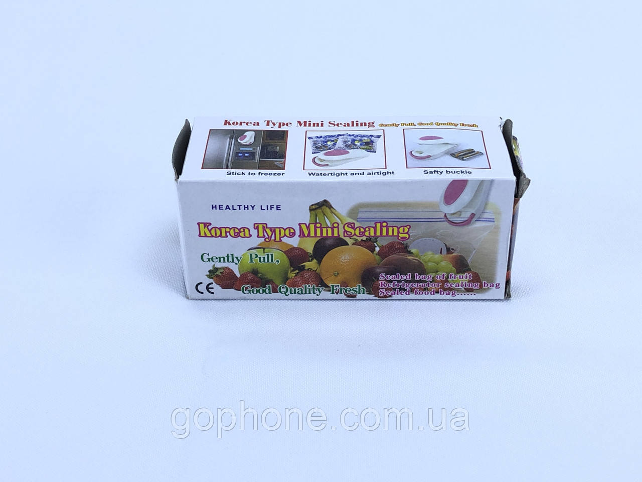Ручной мини запайщик пакетов вакуумный упаковщик Korea Type Mini Sealing - фото 5 - id-p1456067872