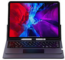 Чохол-клавіатура USAMS US-BH727 Smart Touch для iPad Air 4 2020 10.9 BT5.1, чорний