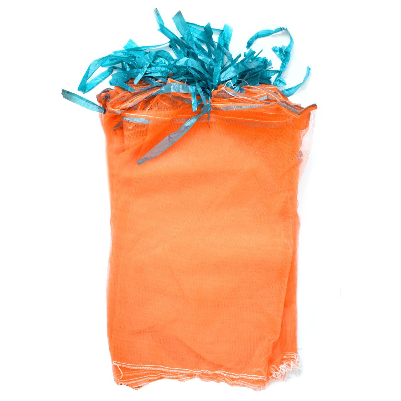 Сітка овочева помаранчева 40х70 см 20 кг, фото 1