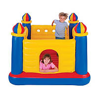Надувний ігровий центр Замок для дітей Intex 48259 200x170x152 см Jump-O-Lene Дитячий надувний батут інтекс