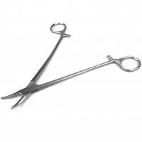 Голкотримач по Mayo-Hegar зігнутий з жолобком SURGIWELOMED. Довжина 20 см