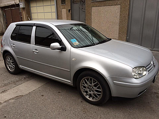 Дефлектори вікон, вітровики на Volkswagen Golf IV хетч 5d 1997-2004 (скотч) AV-Tuning
