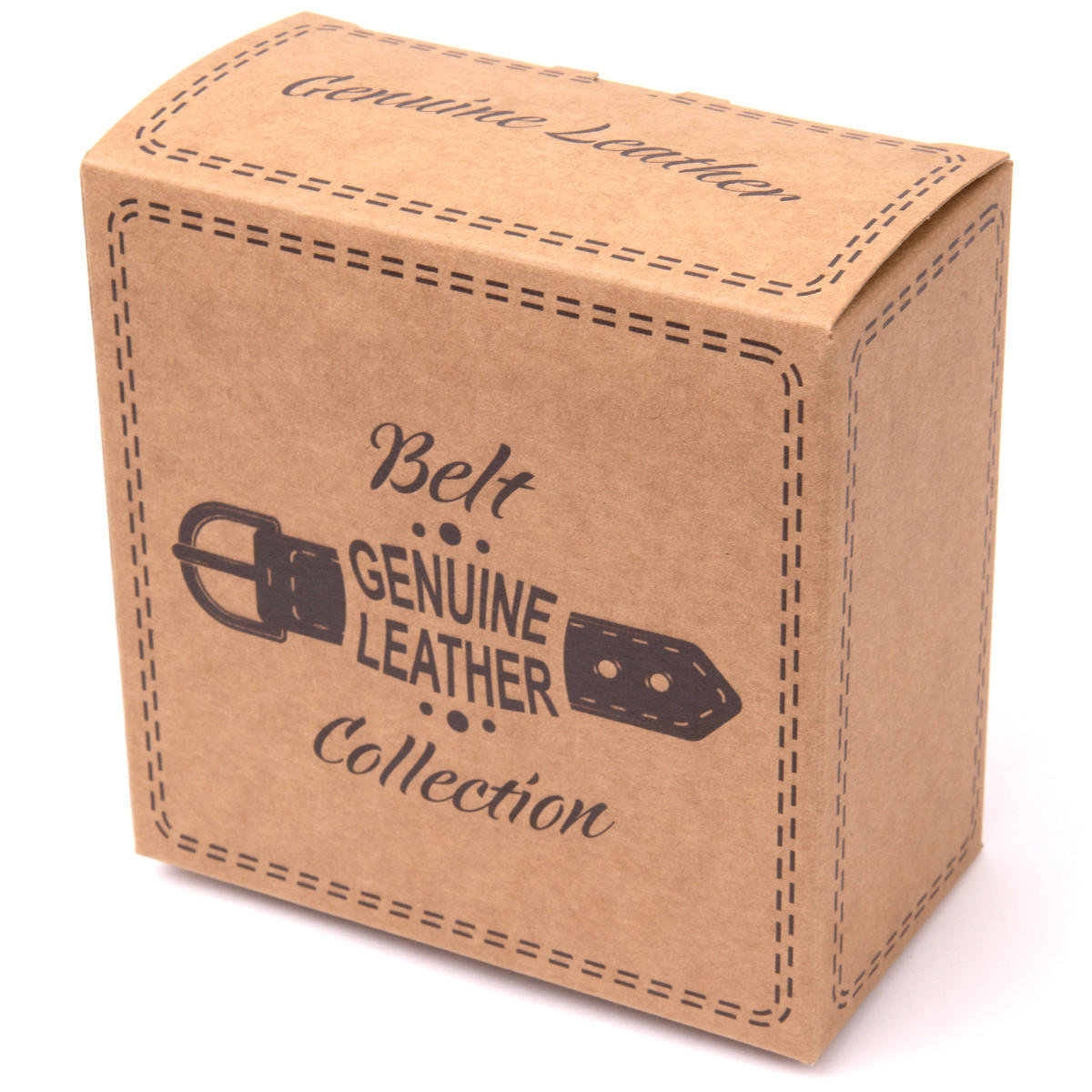 Пакувальна коробка для ременів з щільного картону 15312 Shvigel Крафтовий, фото 1