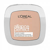 Компактная пудра для лица L'Oreal Paris Alliance Perfect, N4 Бежевый, 9 г