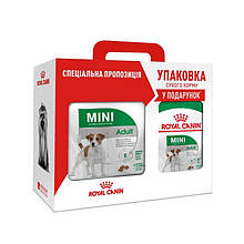 Сухий корм Royal Canin Adult Mini 2 кг + 800 г для собак дрібних порід старше 10 місяців