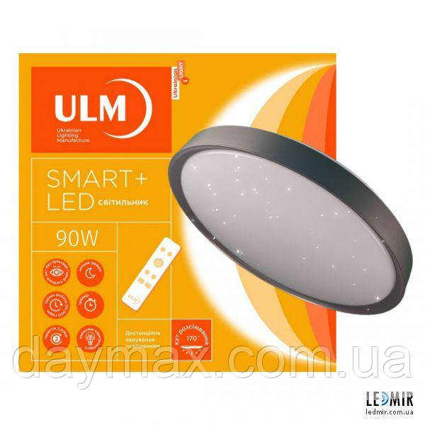 Світлодіодний світильник ULM Smart Light, Коло 90W-2900-6000K білий зоряне небо