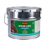 Лак полиуретановый яхтный WOOD LINE PROTEX 9.1кг (тара 10л) глян./полумат.