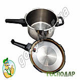 Скороварка б/у з Німеччини 4 літри з нержавійки, фото 9