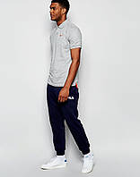 Чоловічі спортивні штани FILA | Філа сині білий принт