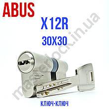 Циліндр ABUS M12R 60мм 30-30 ключ-ключ