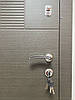 Вхідні металеві двері для квартири "Портала" (серія Комфорт) ― модель Каліфорнія, фото 5
