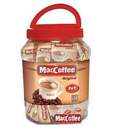 Кофе растворимый Maccoffee 3 в 1 Original банка 50 пакетов