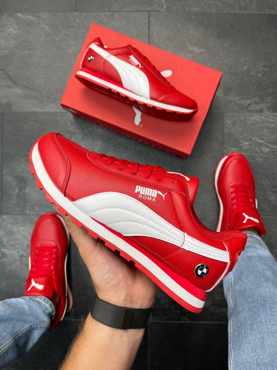 Puma red bmw clearance shoes