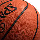 Баскетбольний м'яч Spalding TF-150 розмір 5 гумовий для вулиці (3001507011215), фото 4