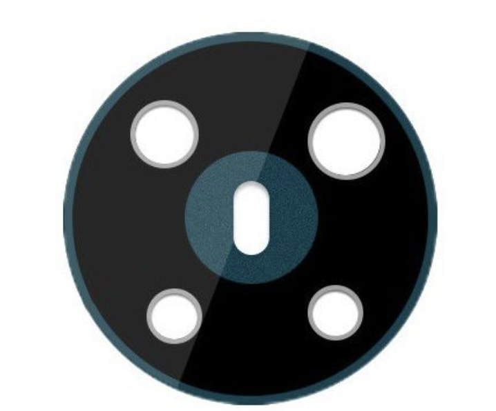 Скло камери Nokia 5.3, бірюзове, Cyan