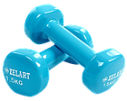 Гантелі вінілові Dumbbells Beauty 2x1,5 кг для фітнесу, аеробіки, тренувань (TA-5225-1.5), фото 8