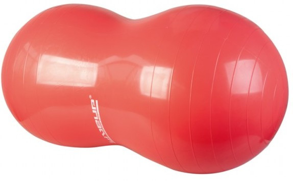 Фітбол арахісовидний (м'яч для фітнесу) LiveUp PEANUT BALL, система Анти-Вибух, розмір 100x50 см