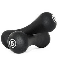 Гантелі неопренові круглі 2*5 кг для фітнесу, атлетики та спорту LiveUp NEOPRENE DUMBBELL