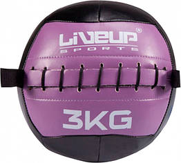 М'яч для кросфіту набивний LiveUp WALL BALL, 3 кг, LS3073-3