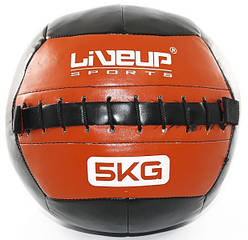 М'яч для кросфіту набивний LiveUp WALL BALL, 5 кг, LS3073-5