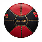 Баскетбольний м'яч Wilson RED BULL REIGN SEASON BBALL розмір 7 композитна шкіра червоно-чорний (WTB2202XB07), фото 5